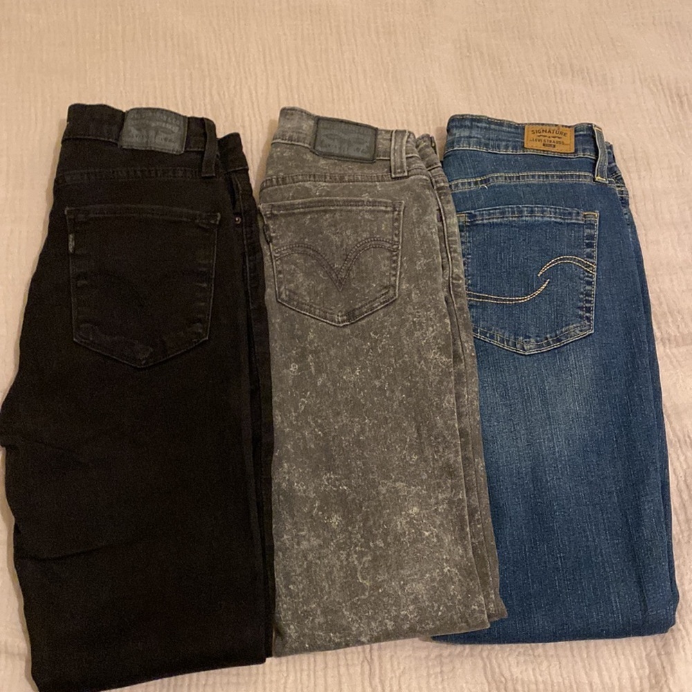 Levi’s 721 / 535 skinny jeans . Bundle 3 pairs. Size all 26 - Picture 13 of 13